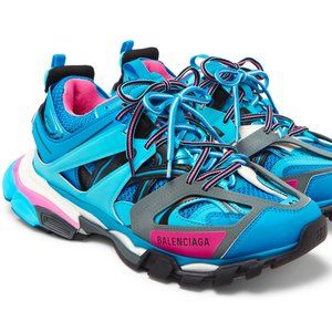 Balenciaga Track Sneaker (Blue/ Pink)
